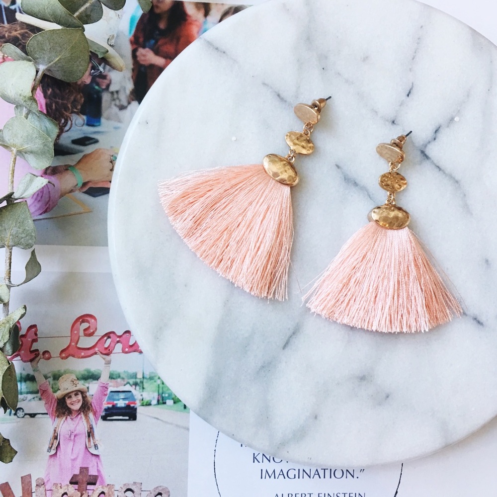 NWT boho tassel earrings